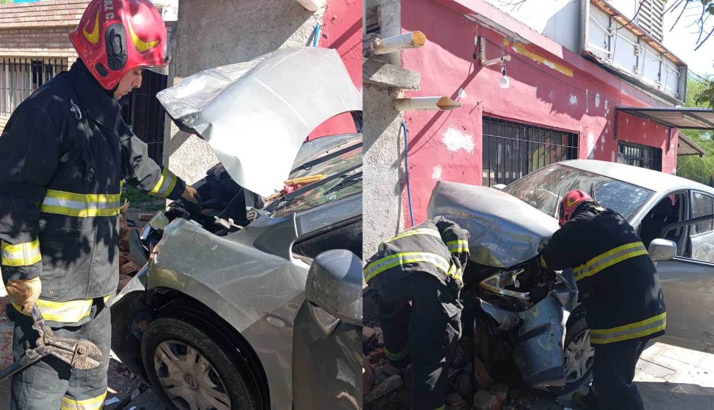 Dos heridos tras un choque entre vehículos en barrio Argüello, una es una embarazada | Córdoba