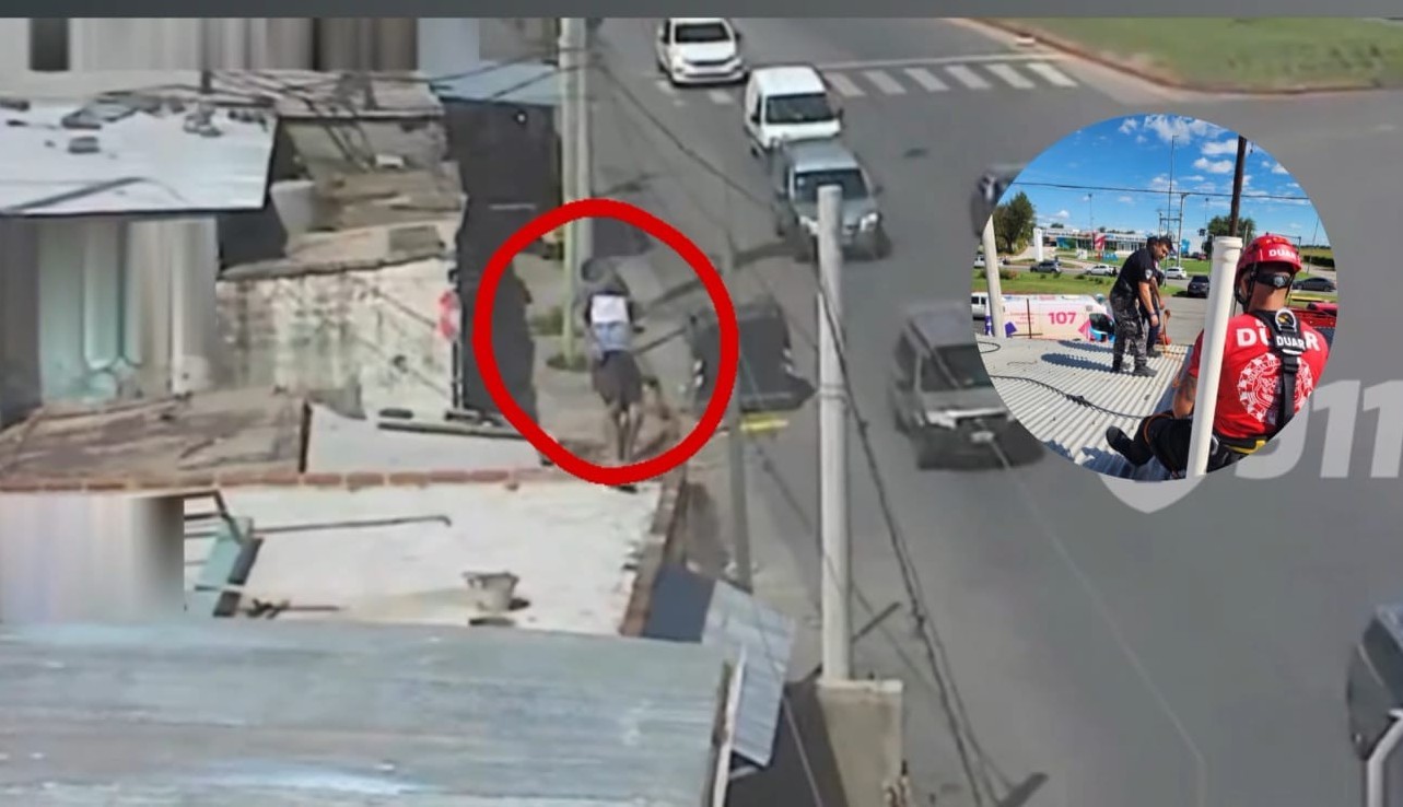 Obrero herido tras recibir una descarga y caer desde un segundo piso en Villa La Tela | Córdoba