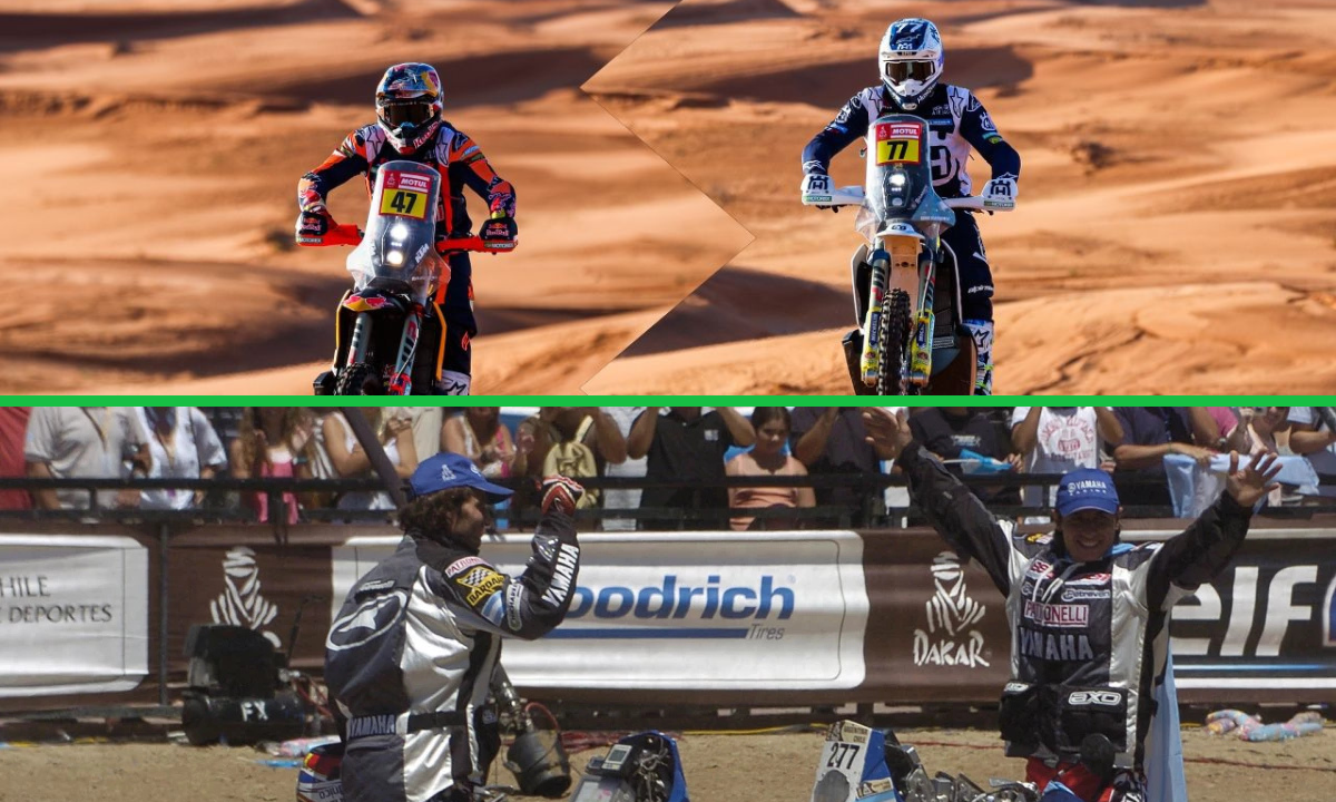 Del cuatriciclo a las motos: los hermanos argentinos que alcanzaron la gloria en el Dakar | Deportes