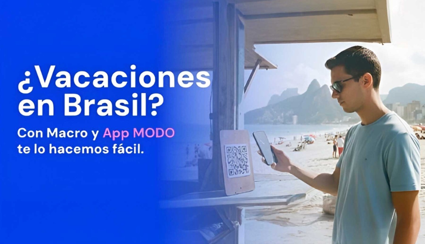 Brasil, más simple: Pagá directo con tu celular con Banco Macro y Modo | Contenido Patrocinado