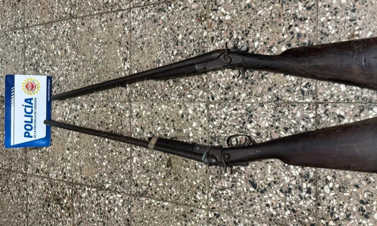 Cuatro detenidos en Tulumba por trasladar escopetas ilegales en un auto | Córdoba