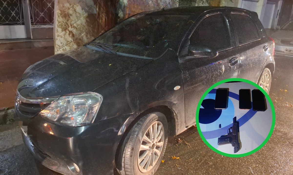 Detienen a dos hombres armados tras una persecución en B° San Vicente | Córdoba