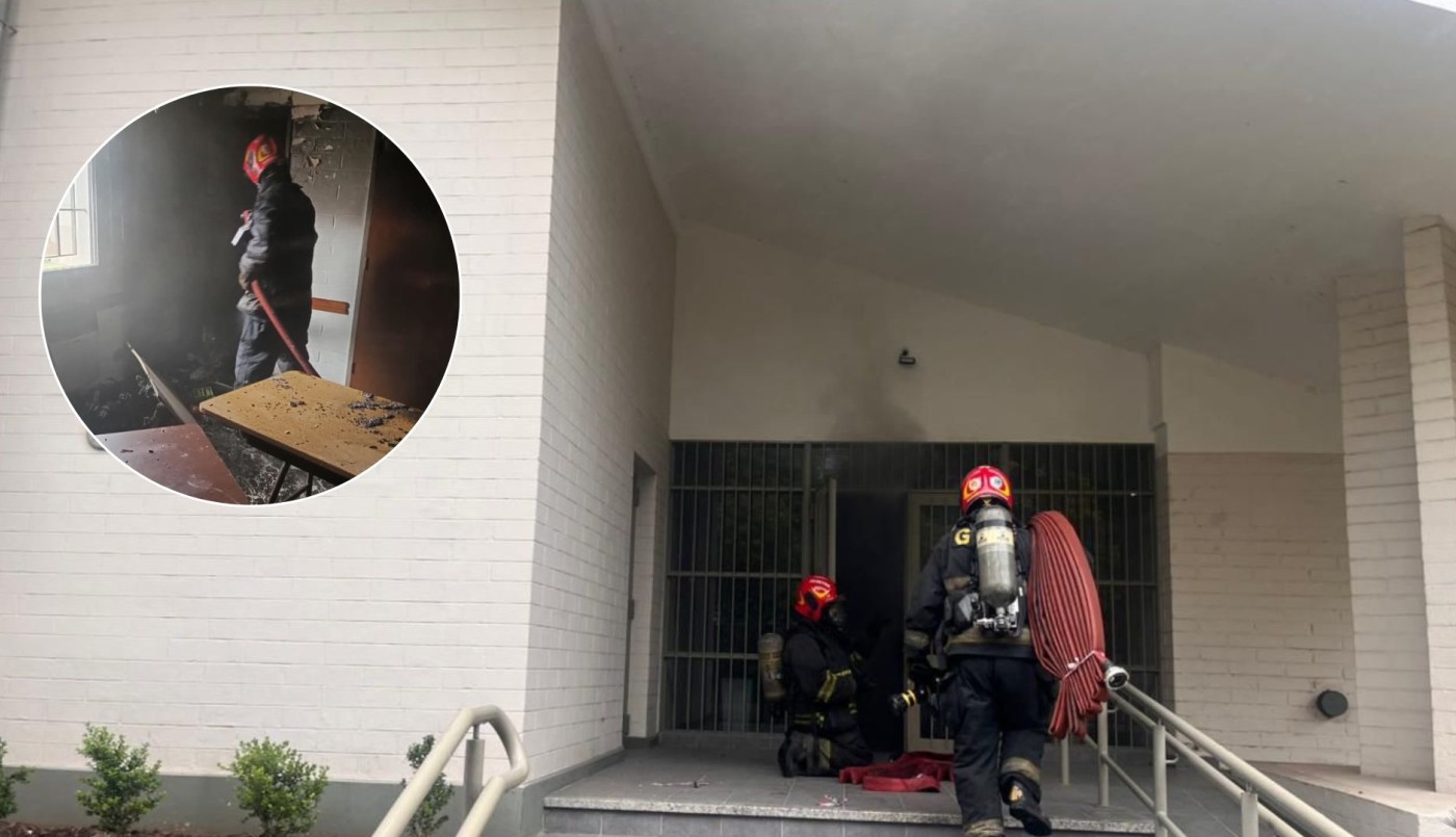 Incendio en una iglesia de barrio Obrero: rápida intervención evitó daños mayores | Córdoba