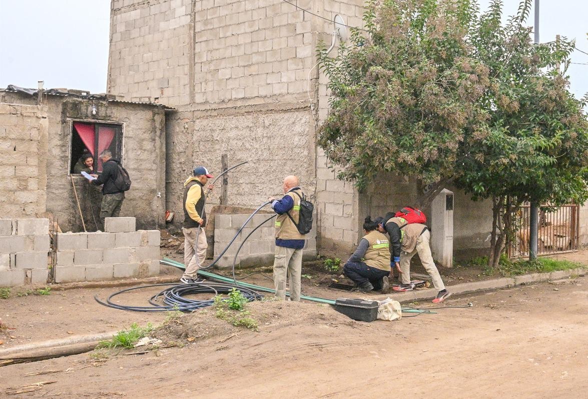 Más de 500 vecinos de barrio Marqués Anexo accederán al servicio de agua potable | Servicios