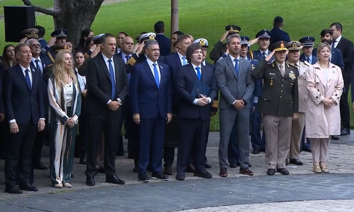 Milei reivindicó la soberanía en Malvinas y anunció mejoras para las Fuerzas Armadas | Actualidad