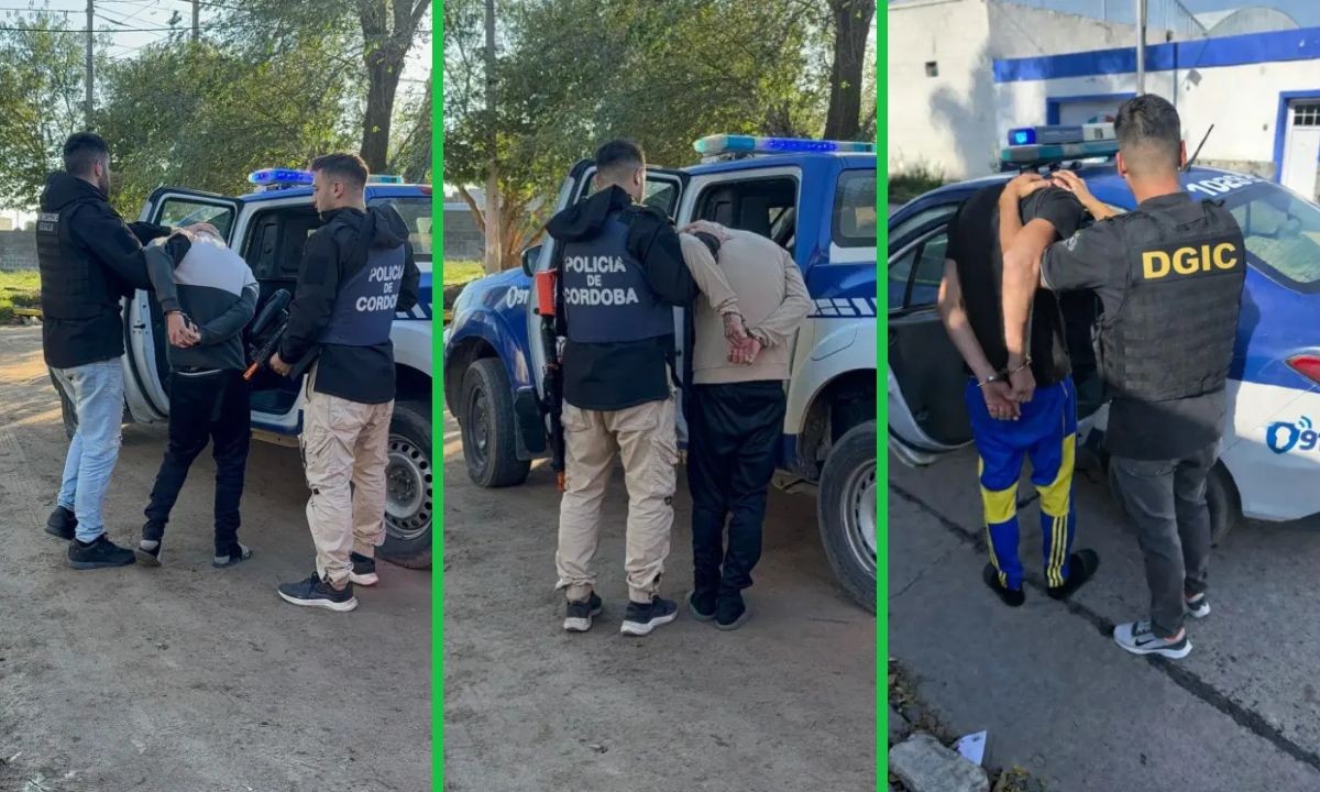 Tres detenidos en Villa María tras el robo viral: caen dos menores en barrio Los Olmos | Córdoba