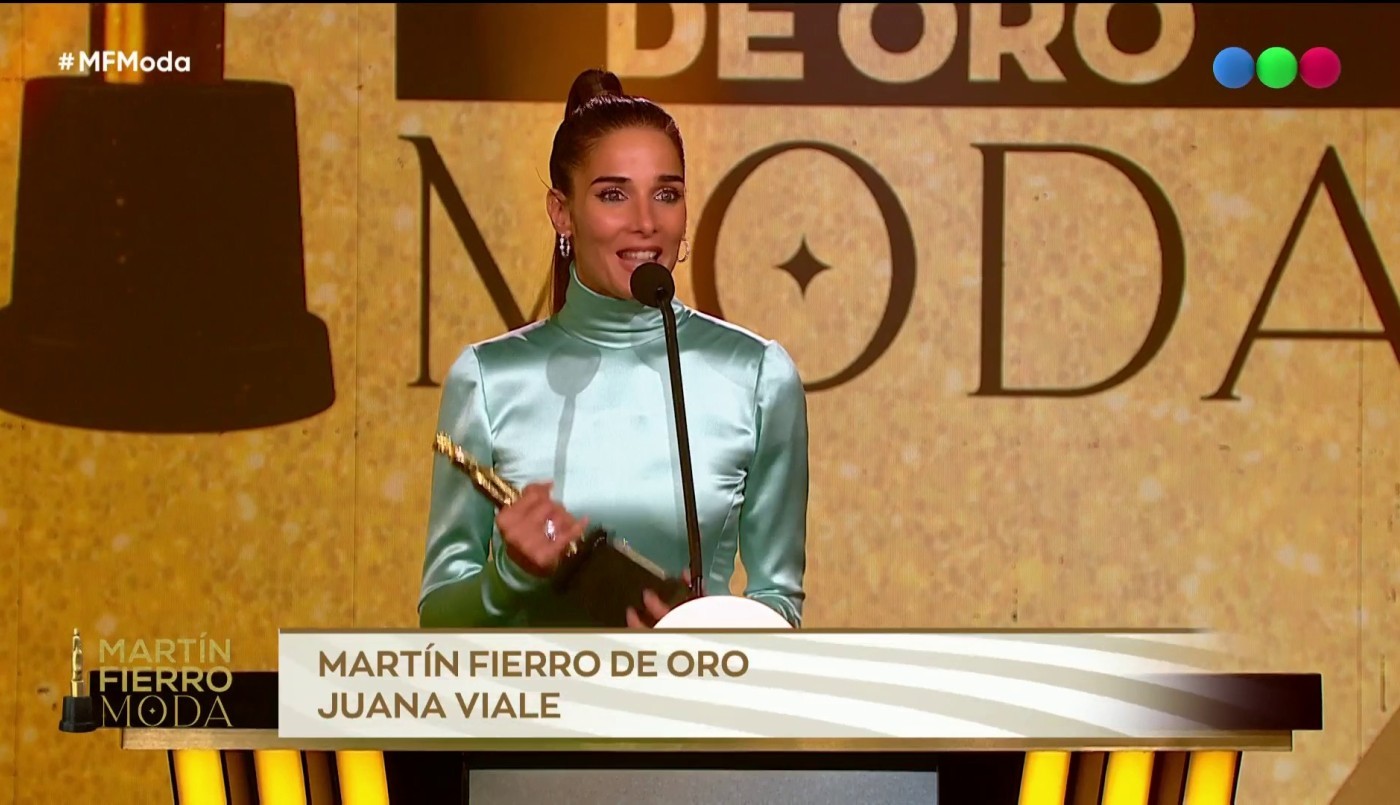 Martín Fierro de la Moda 2026: la conductora Juana Viale ganó la estatuilla de Oro | Espectáculos
