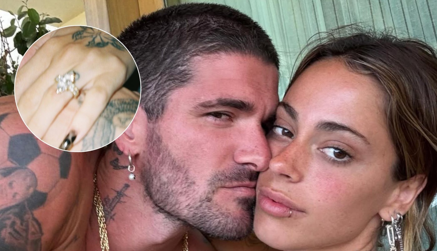 Rodrigo de Paul sorprendió al mostrar el impactante anillo de compromiso de Tini Stoessel | Espectáculos
