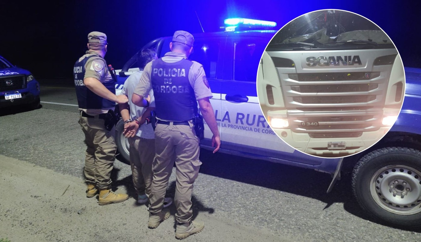Recuperan en Córdoba un camión robado en Santa Fe y detienen al conductor | Córdoba