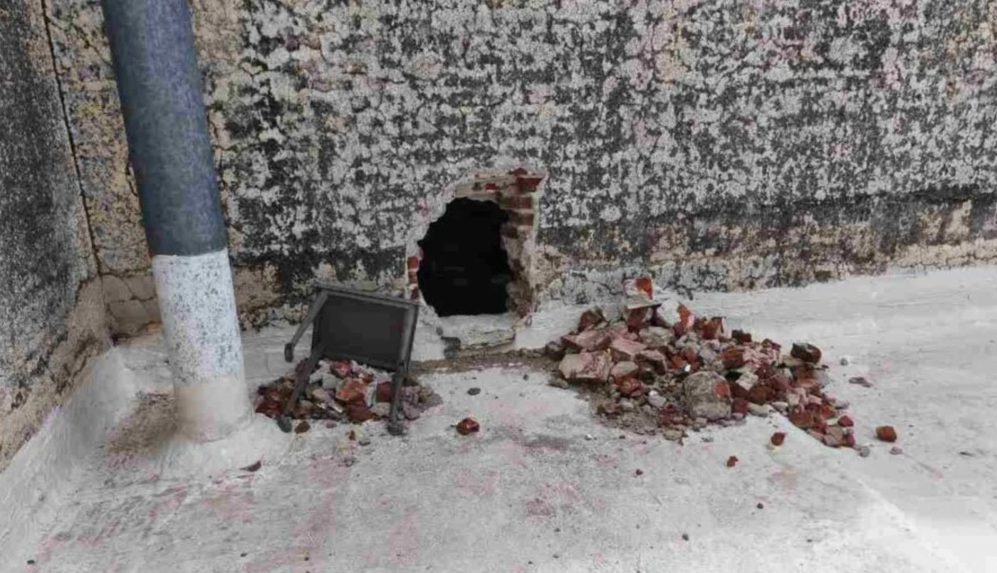 Impactante robo en Alta Gracia: sustraen caja fuerte de 200 kilos tras abrir un boquete | Córdoba