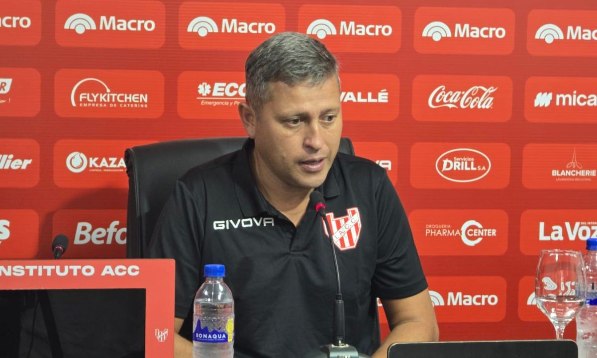 Diego Flores es el nuevo DT de Instituto: "Dirigir este club es un sueño" | Deportes