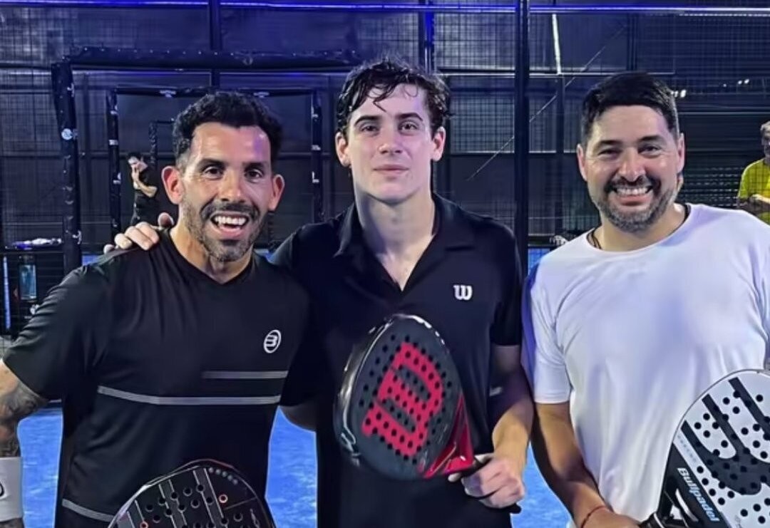 Dos Bosteros: Tévez y Colapinto se animaron al pádel en Nordelta | Deportes