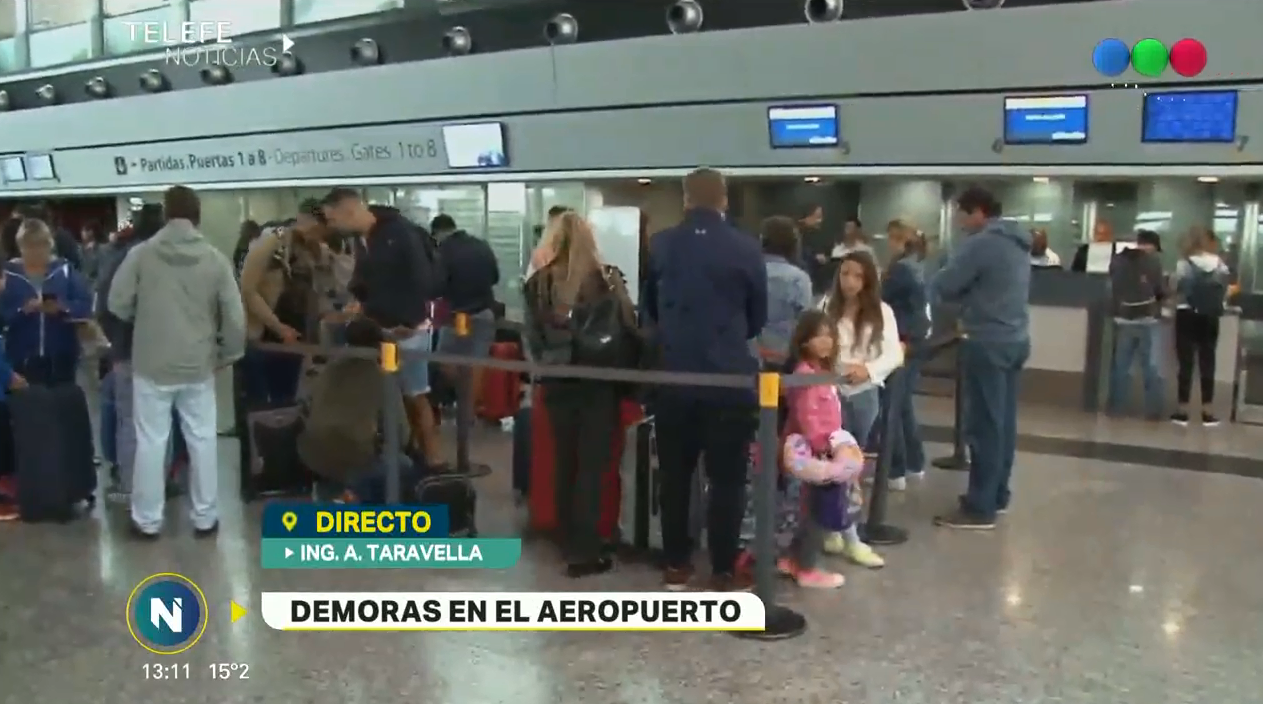 Demoras en el aeropuerto por el mal tiempo | Córdoba
