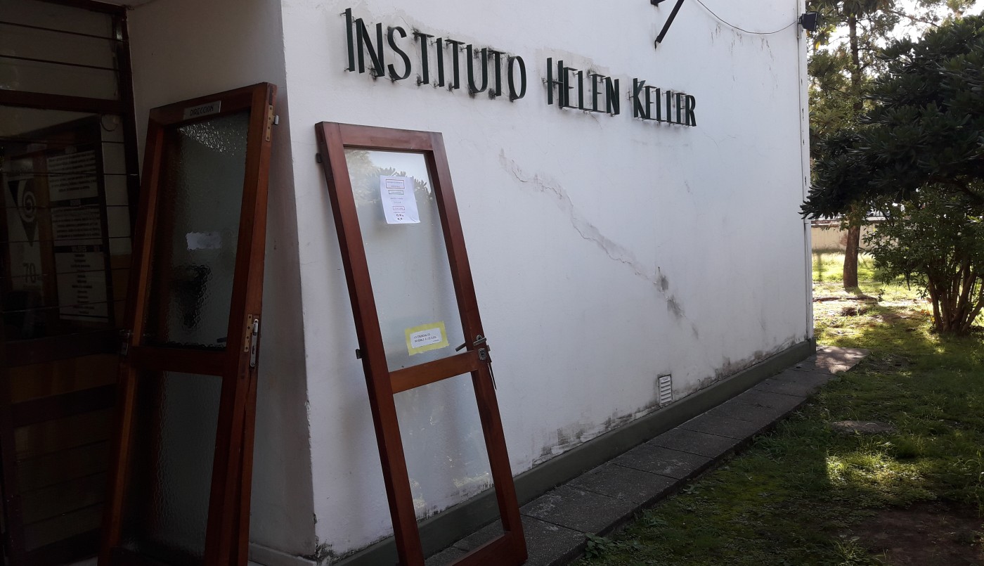 Vandalismo en el Instituto Helen Keller | Córdoba
