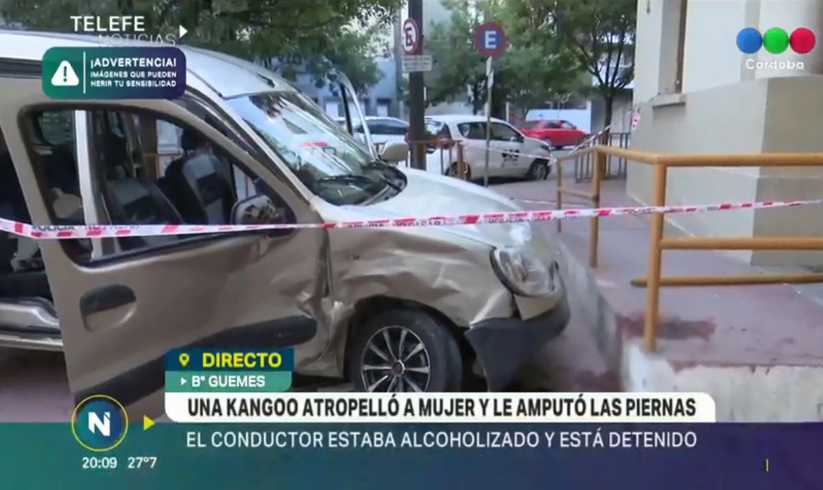 Un choque que terminó con una mujer amputada y en grave estado | Córdoba