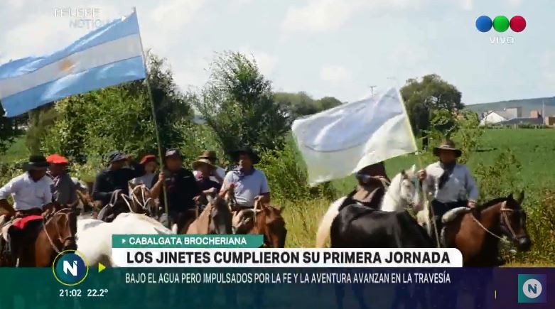 Cabalgata brocheriana: arrancó la primera jornada | Córdoba