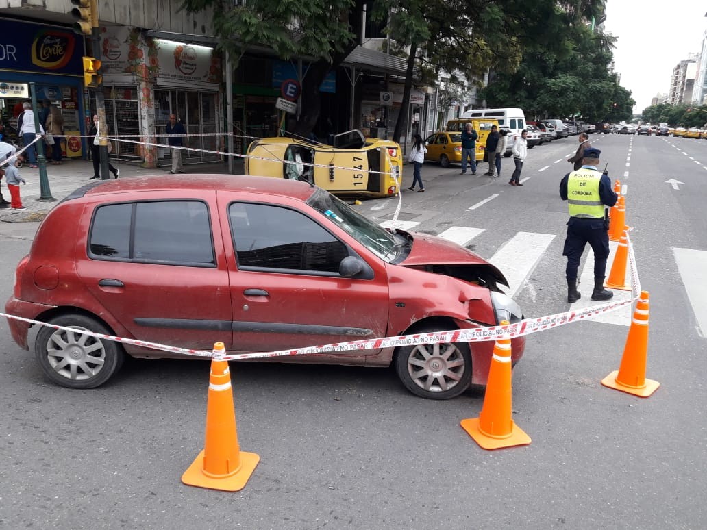 Choque y vuelco en Chacabuco y San Jerónimo | Córdoba