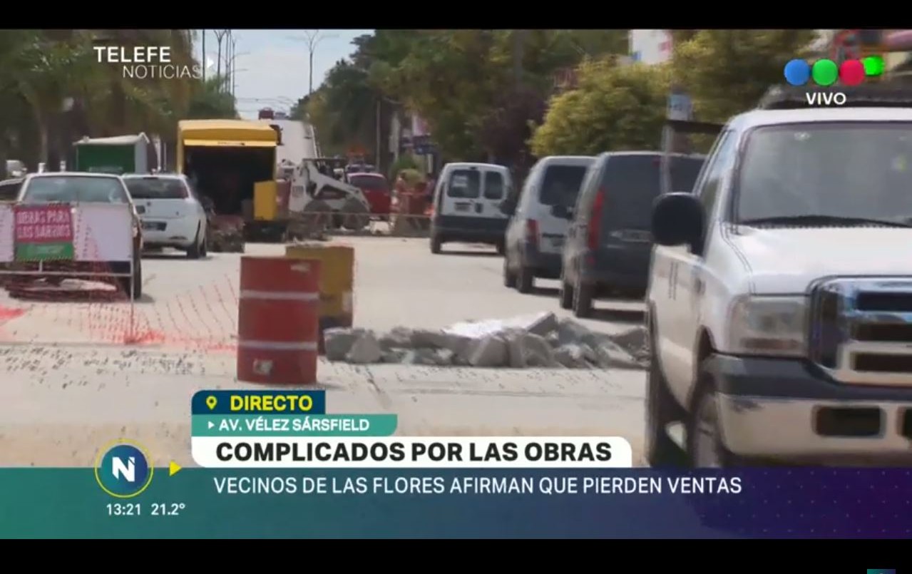 Complicados por las obras, vecinos de barrio Las Flores aseguran que pierden ventas | Córdoba
