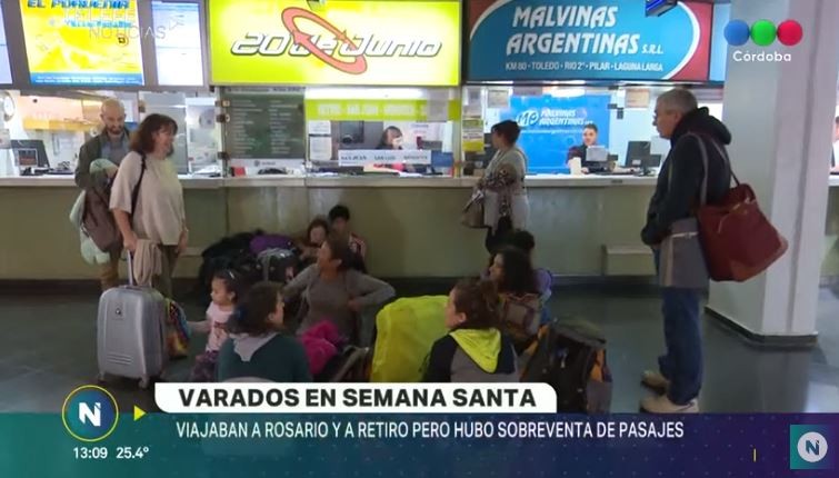 Pasajeros indignados denunciaron sobreventa de pasajes | Córdoba