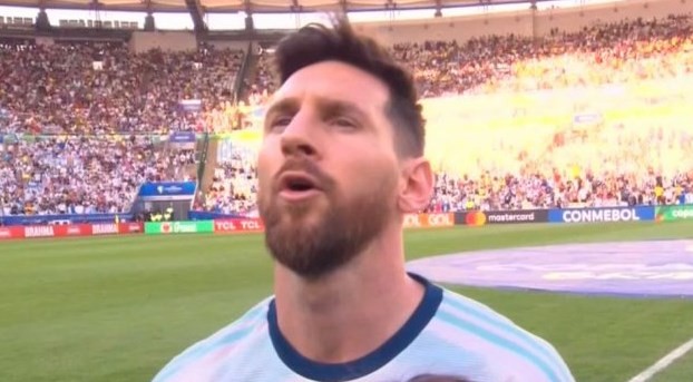 El gesto de Lionel Messi en su Instagram luego de cantar el himno durante la Copa América | Deportes