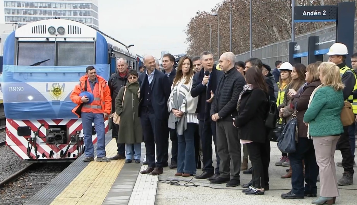 "Nunca más las mentiras, estafas, corrupción": Macri inauguró el viaducto del tren San Martín | Elecciones Legislativas 2021