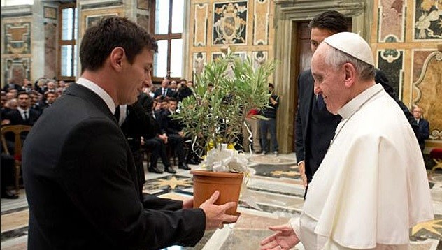 Messi ganó el balón educativo de Scholas | Deportes