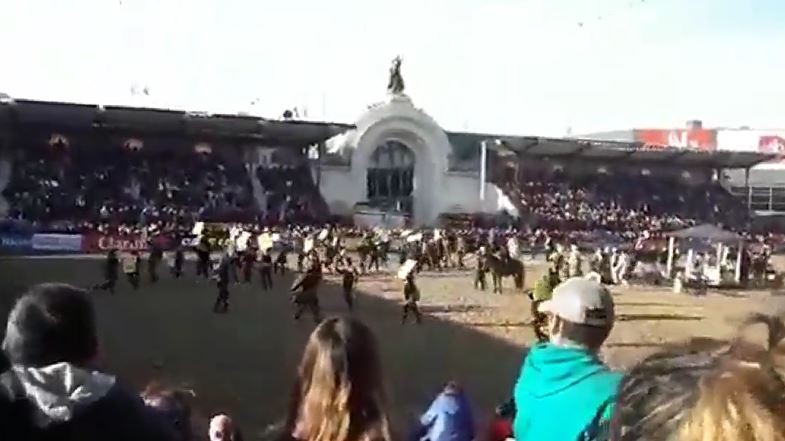 Activistas veganos irrumpieron en La Rural y los gauchos los echaron a "caballazos" | Actualidad