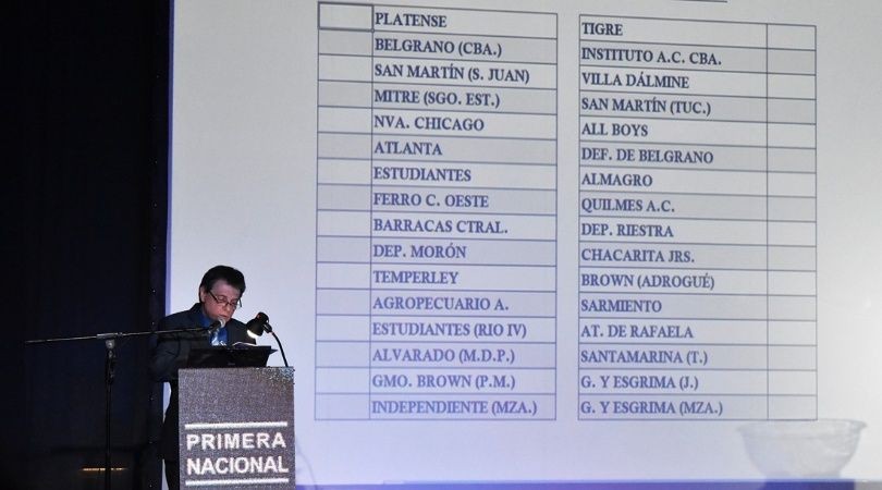 Se sortearon las zonas de la Primera Nacional y todas las fechas del torneo | Deportes