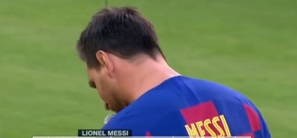 Se lesionó Messi en su primer entrenamiento con el Barcelona | Deportes