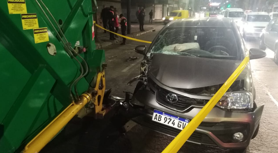 Recolector de residuos herido en accidente | Córdoba