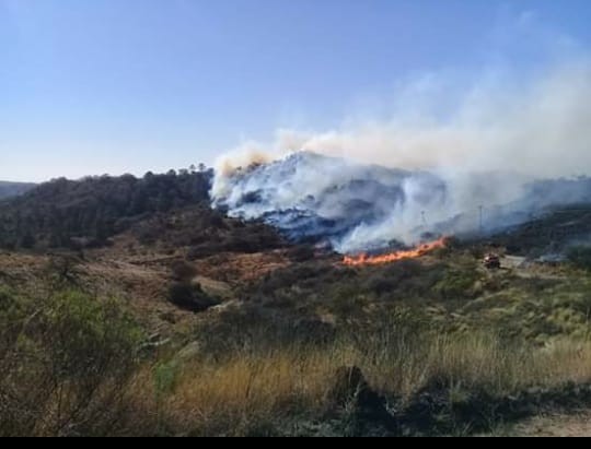 Extinguieron un nuevo incendio en La Calera | Córdoba