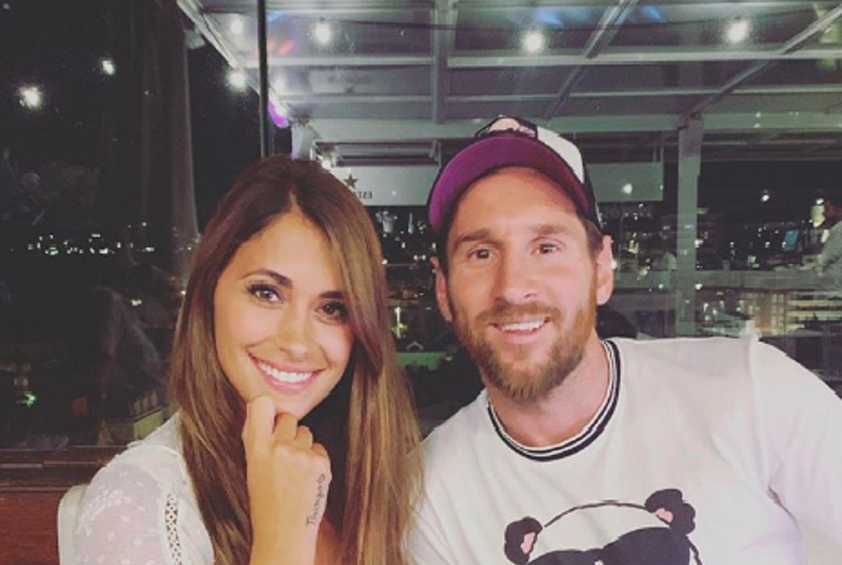 La romántica foto de Antonela Rocuzzo y Messi con un invitado especial | Espectáculos