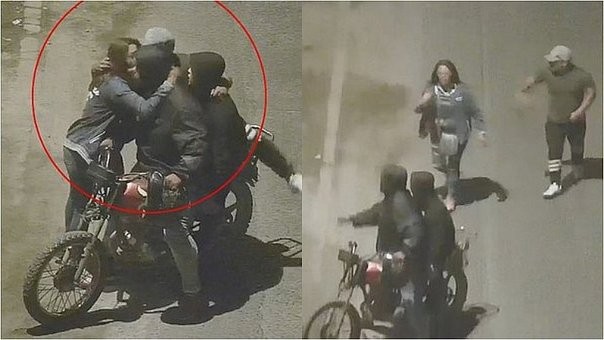 Video: le iban a robar motochorros y se salvaron porque eran amigos | Actualidad