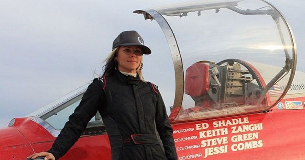 El video de Jessi Combs a 800 kilómetros por hora antes de morir en el accidente | Curiosidades