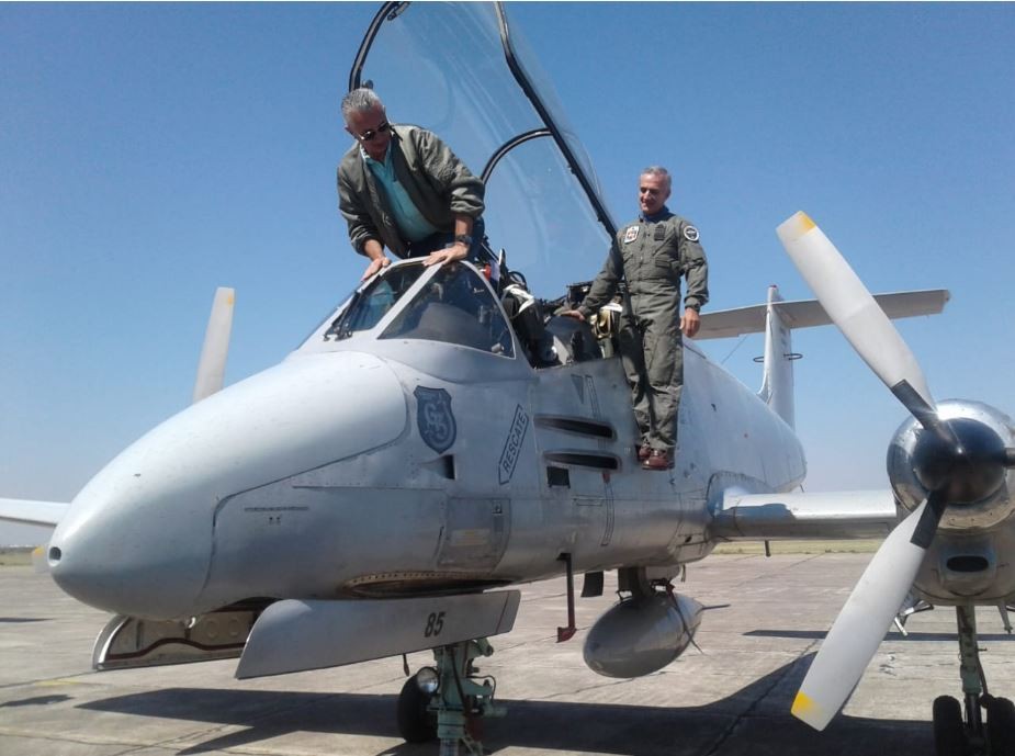 VIDEO: El avión Pucará sale de servicio y pliega sus alas en el nido cordobés donde nació | Córdoba