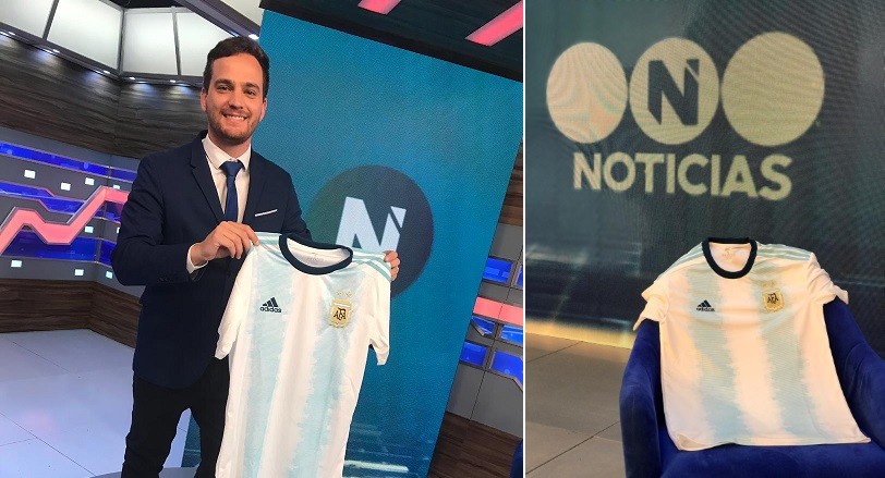 Ganador de la CAMISETA OFICIAL de la Selección Argentina | Deportes