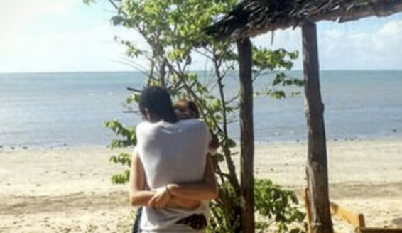 Ilusión óptica: una pareja abrazada que genera confusión en las redes sociales | Curiosidades