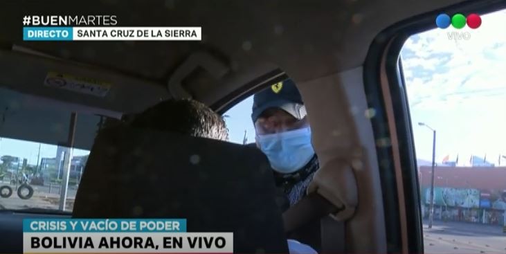 El equipo de Telefe Noticias, requisado cada 200 metros por "controles ciudadanos" | Internacionales