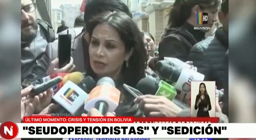 Bolivia: ministra de Comunicación negó persecución y expulsión de periodistas argentinos | Internacionales
