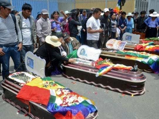 Evo Morales denunció 24 muertes por la represión en Bolivia | Internacionales