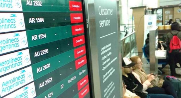 Mañana habrá complicaciones en los vuelos por un paro de operarios aeronáuticos | Córdoba