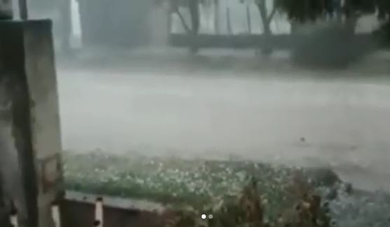 Tormenta de granizo en Bulnes: sigue vigente el alerta meteorológico | Córdoba
