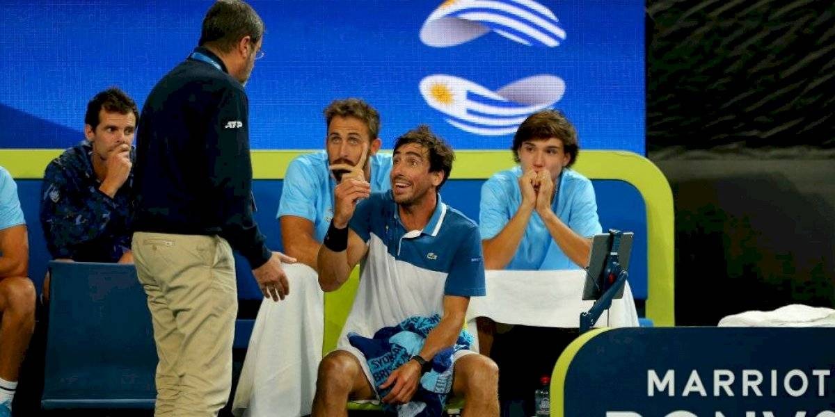 Pablo Cuevas tuvo su día de furia en la Copa ATP: "Llamá a los Baywatch de Australia" | Deportes