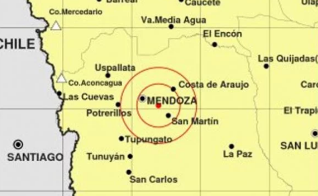 Fuerte terremoto en Mendoza: 5,1 en la escala de Richter | Actualidad