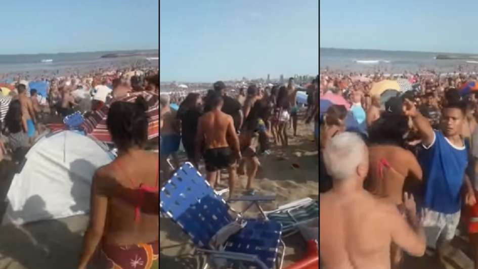 Descontrol en las playas de Mardel: pidió que bajaran la música y lo atacaron a trompadas | Actualidad