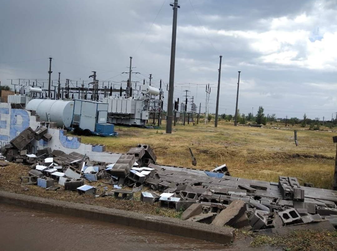 San Luis: Violento temporal causó destrozos en Villa Mercedes | Actualidad