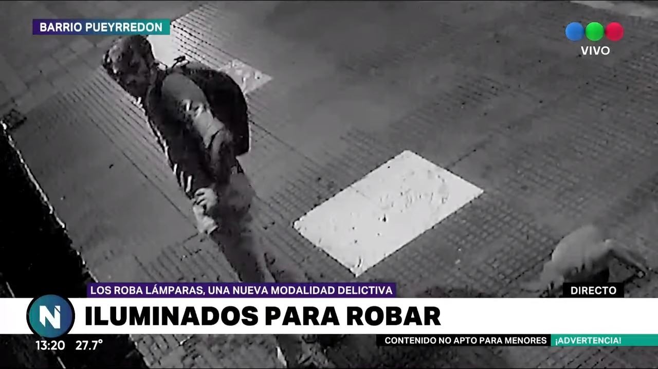 Ladrón "con luces" en Barrio Pueyrredón | Córdoba