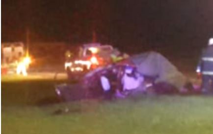 Embistió a un perro en la Ruta 2 y chocó de frente con un camión: murió la acompañante | Actualidad