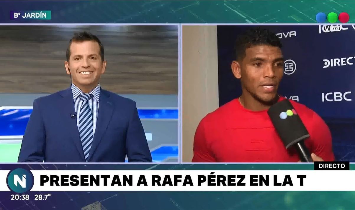 Se presentó oficialmente Rafa Pérez en Talleres | Deportes