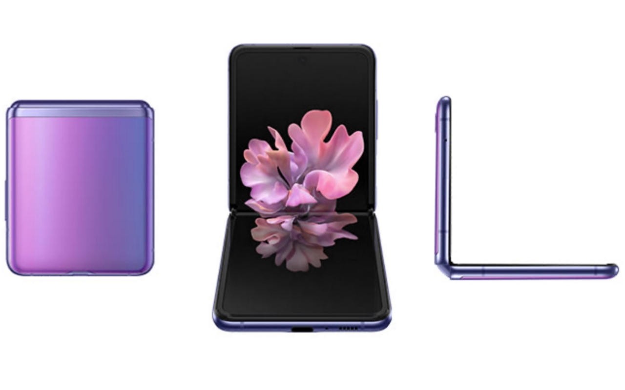 Samsung presentó el Galaxy Z Flip, su nuevo smartphone con pantalla de cristal plegable | Internacionales